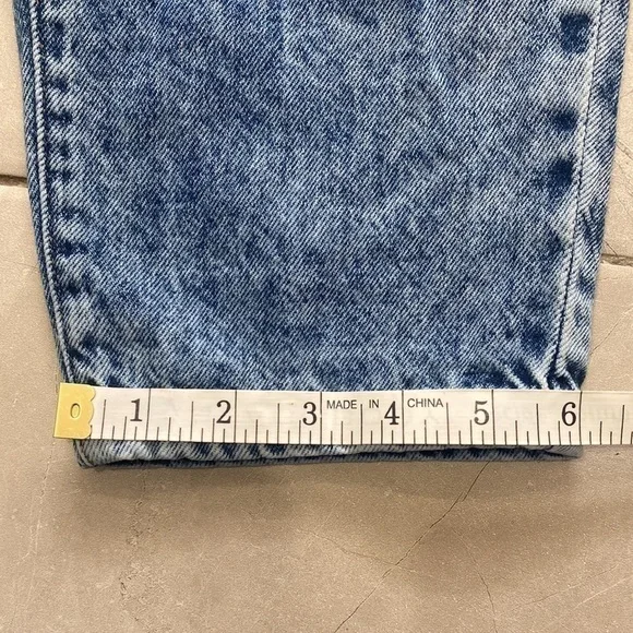 Euc Garage Denim 80s Mom Acid Wash Jeans - Picture 7 of 13
